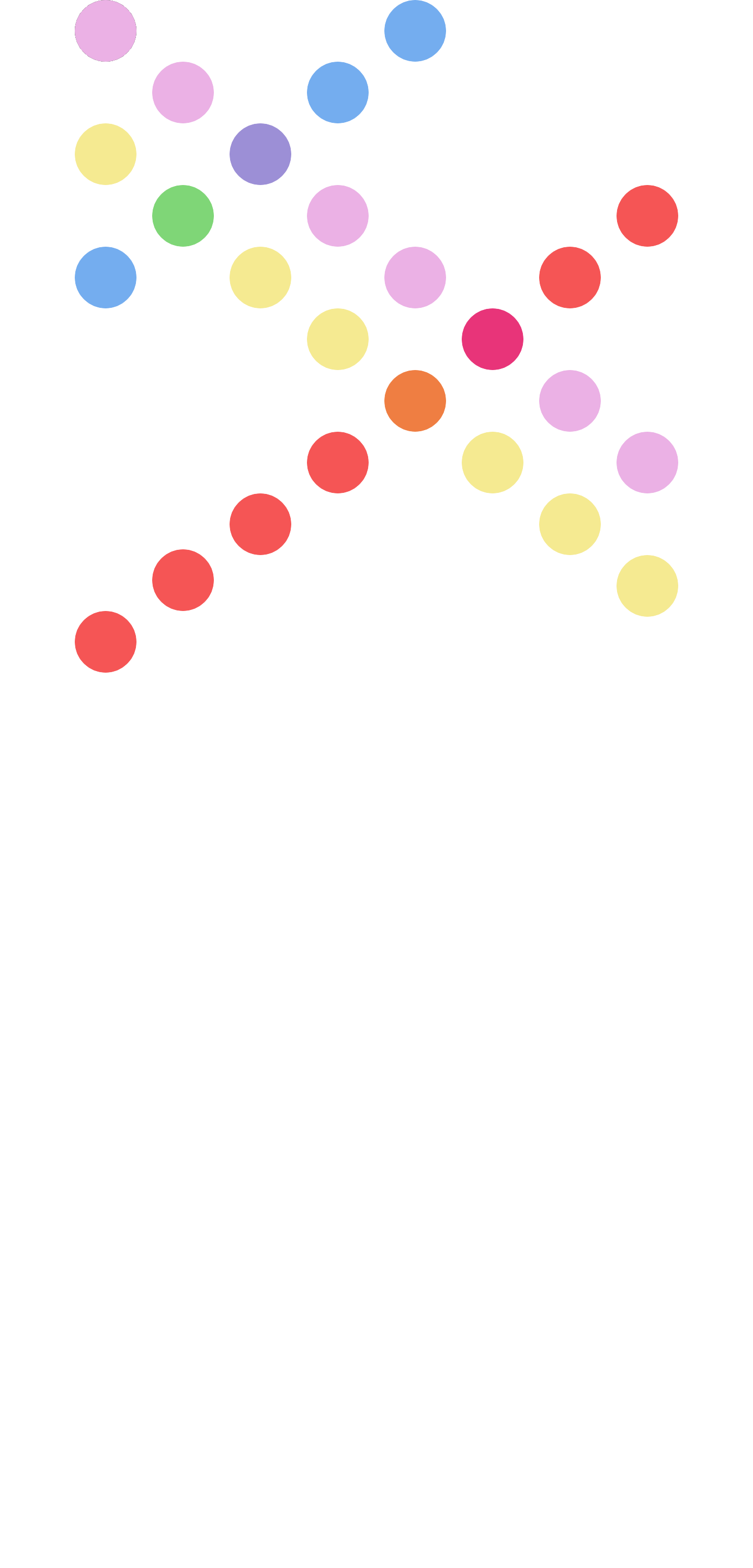 multi colored circles