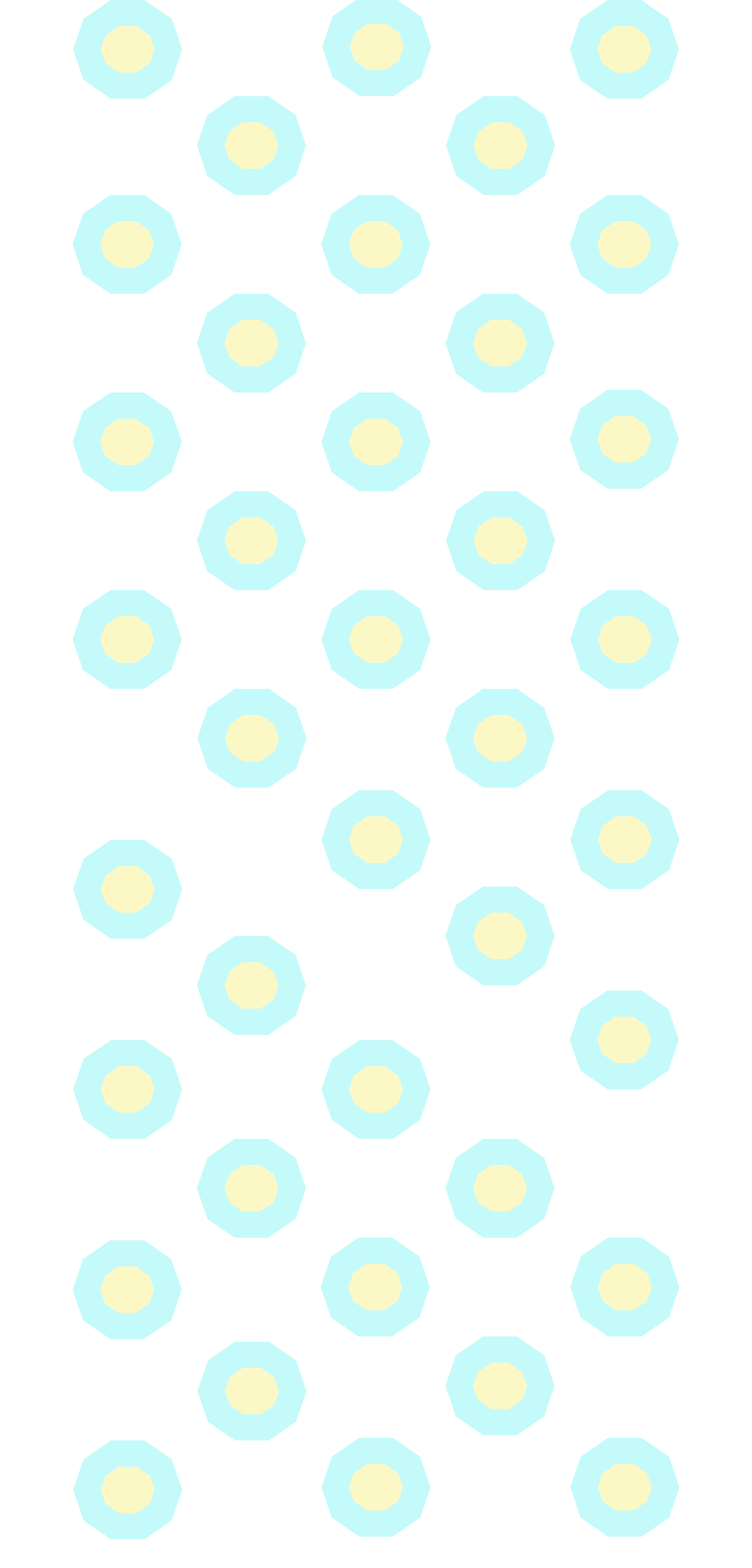blue and yellow pattern